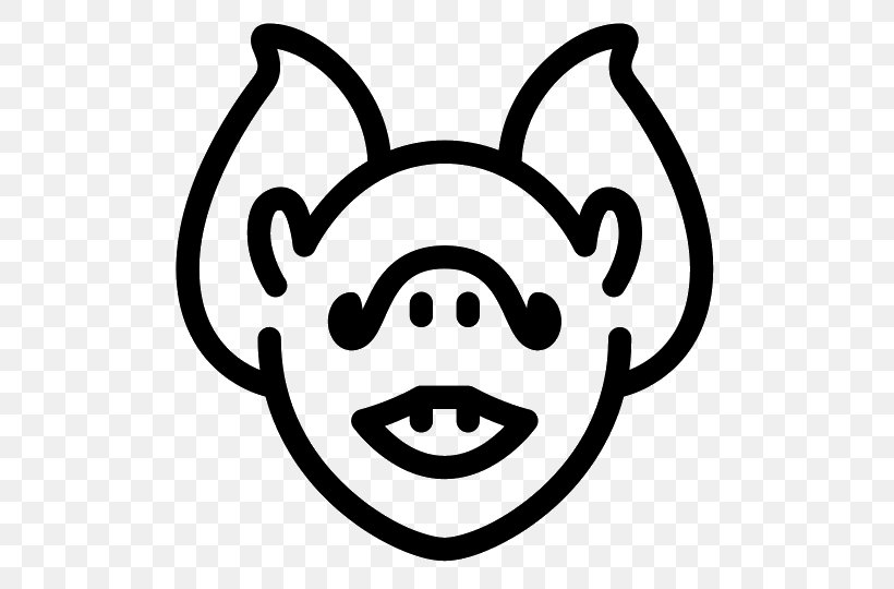 Snout Face Clip Art, PNG, 540x540px, Snout, Animal, Bat, Black, Black And White Download Free