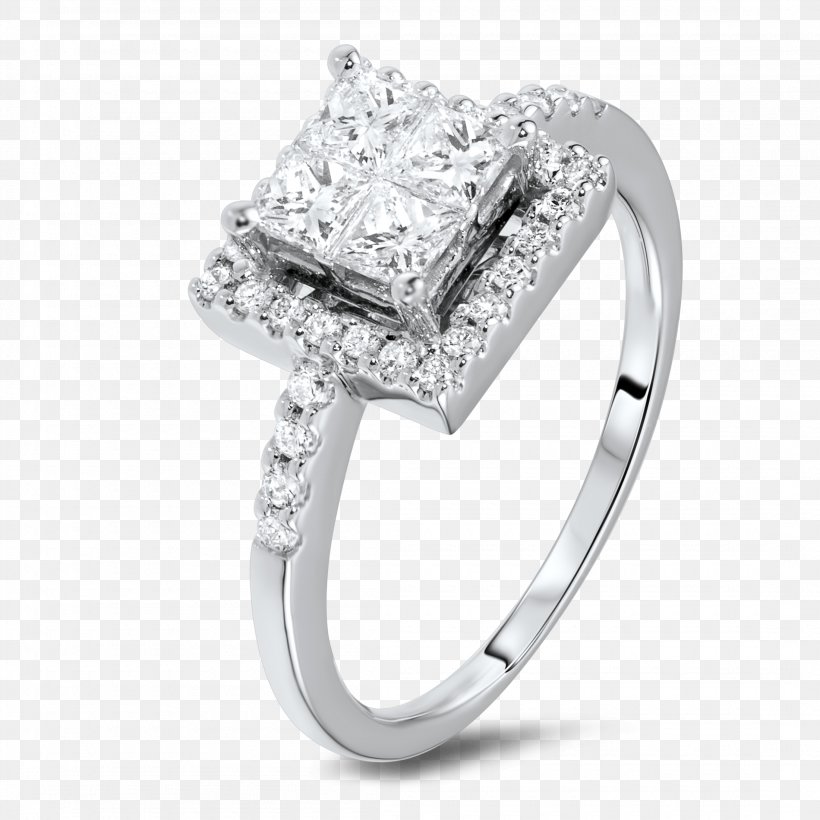 Diamond Cut Ring Brilliant Princess Cut, PNG, 2200x2200px, Diamond, Body Jewelry, Brilliant, Carat, Coster Diamonds Download Free
