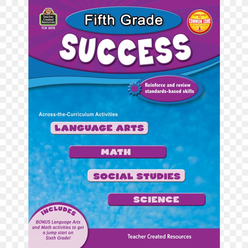 Fifth Grade Success First Grade Success Kindergarten Success School, PNG, 900x900px, First Grade, Area, Book, Brand, Child Download Free
