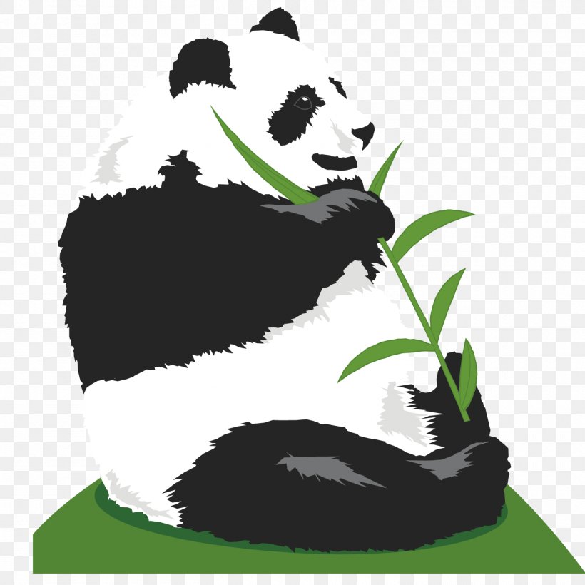 Giant Panda Bear Cuteness Clip Art, PNG, 1500x1500px, Giant Panda, Bamboo, Bear, Carnivoran, Cuteness Download Free