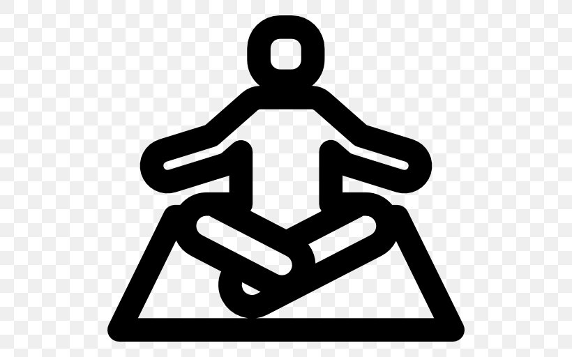 Lotus Position Health, Fitness And Wellness Yoga Clip Art, PNG, 512x512px, Lotus Position, Area, Artwork, Black, Black And White Download Free
