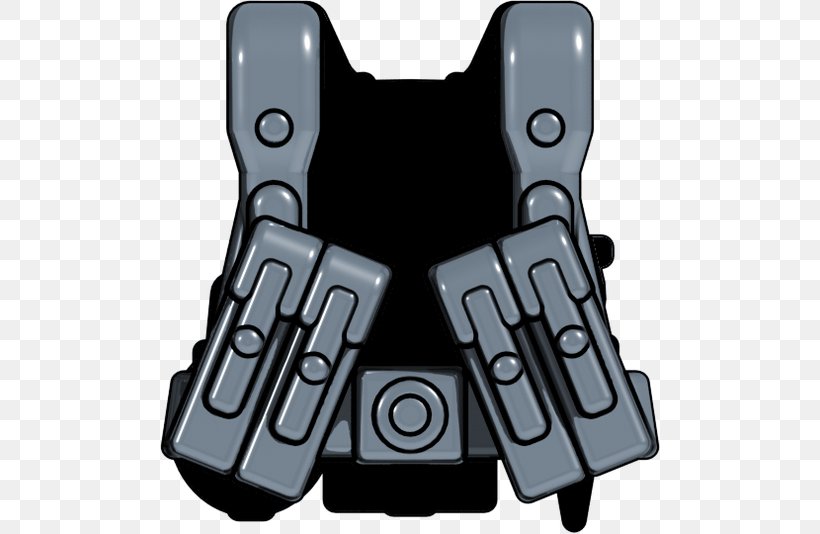 BrickArms Combat Vest LCV Rifleman [Black] Lego Minifigure Toy, PNG, 500x534px, Brickarms, Auto Part, German Language, Gilets, Hardware Download Free