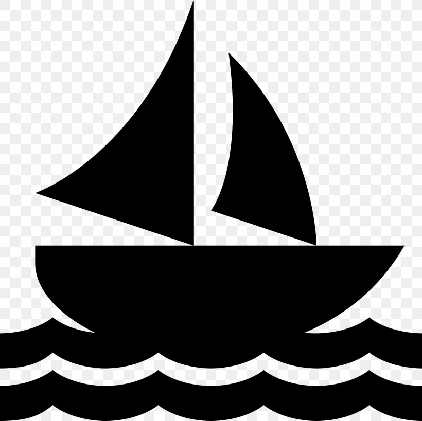Sailboat Clip Art, PNG, 1600x1600px, Sailboat, Artwork, Black, Black And White, Boat Download Free