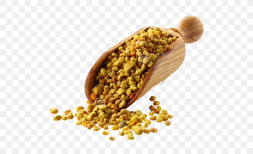 Bee Pollen Bee Pollen Beehive Dietary Supplement, PNG, 500x500px, Bee, Bean, Bee Pollen, Beehive, Beekeeping Download Free