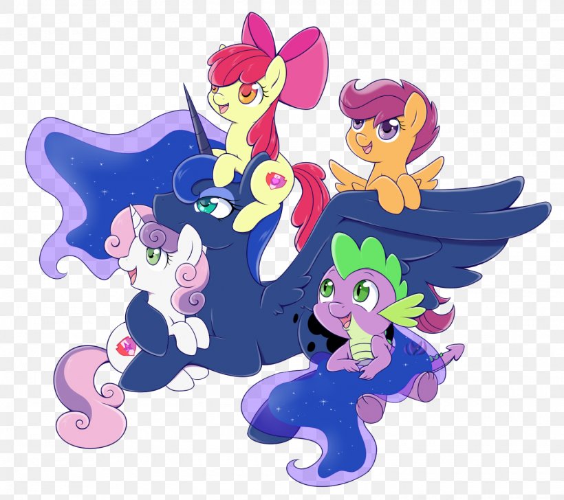 Pony Princess Luna Rarity Rainbow Dash Pinkie Pie, PNG, 1500x1332px, Pony, Animal Figure, Apple Bloom, Art, Cartoon Download Free