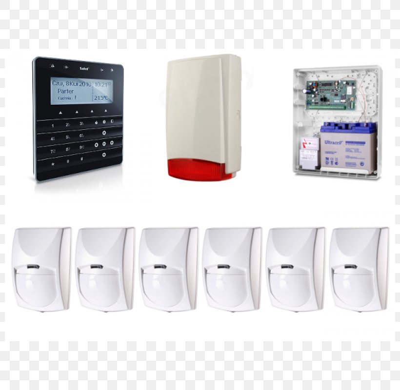 Security Alarms & Systems Passive Infrared Sensor General Packet Radio Service Electronics, PNG, 800x800px, Security Alarms Systems, Alarm Device, Allegro, Door Phone, Electronics Download Free