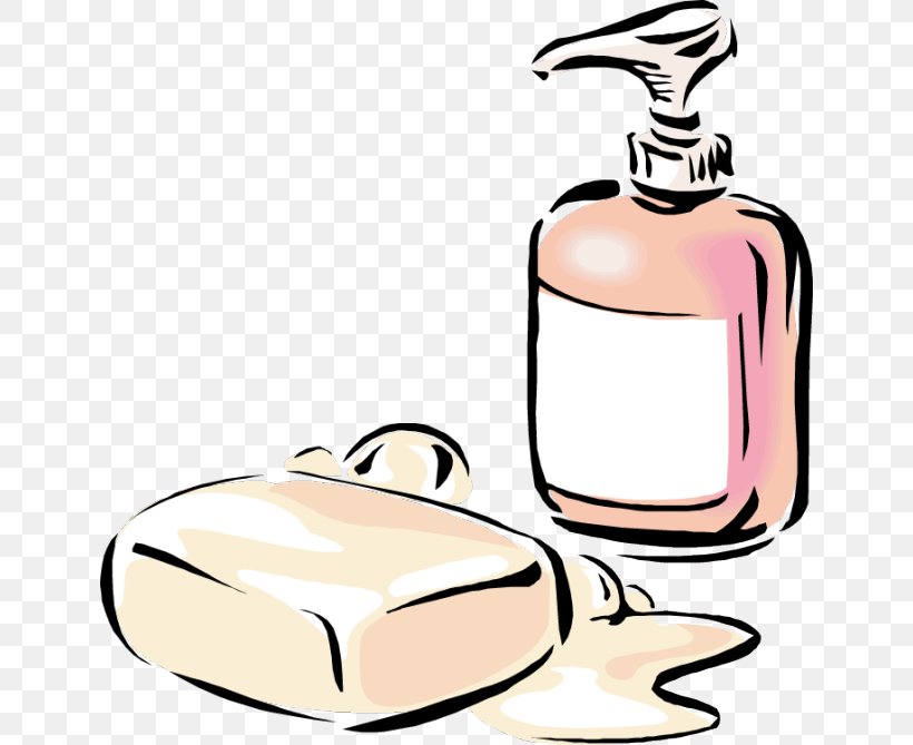 Soap Dispenser Hand Washing Clip Art, PNG, 640x669px, Soap, Bathroom