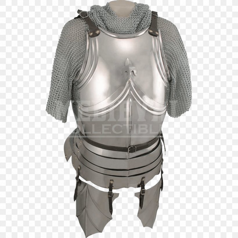 Cuirass Gothic Plate Armour Body Armor Components Of Medieval Armour, PNG, 850x850px, Cuirass, Armour, Bevor, Body Armor, Breastplate Download Free
