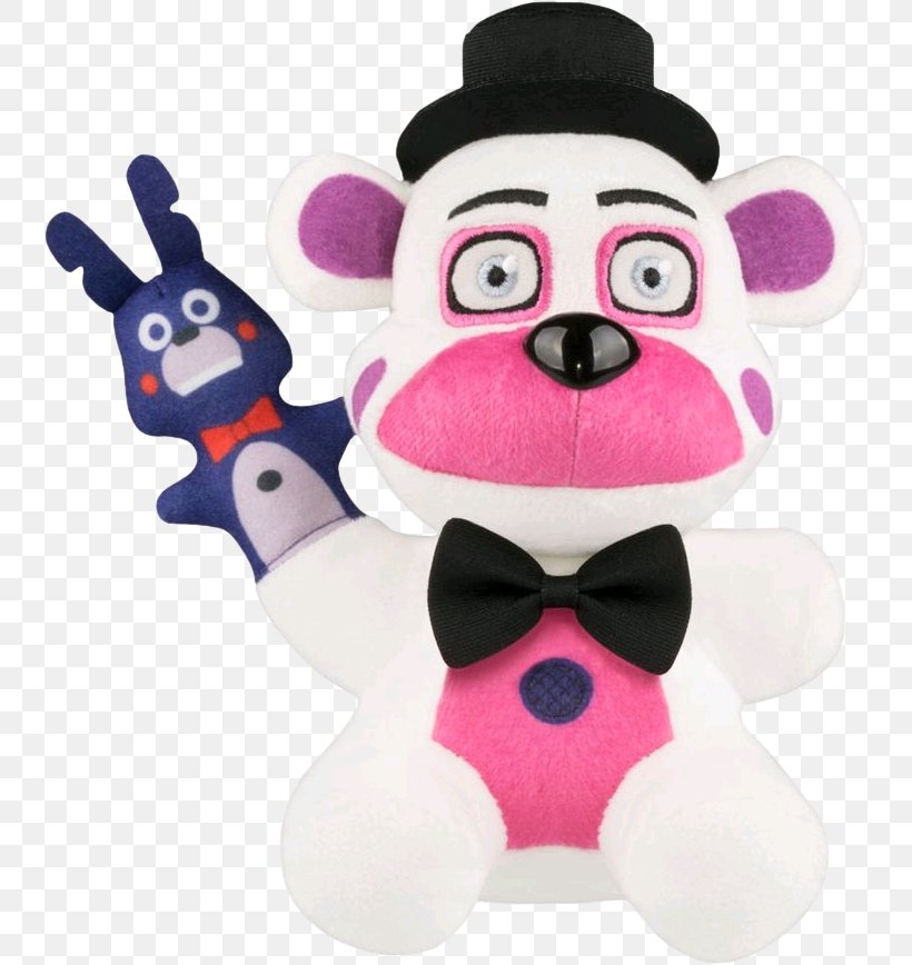 Five Nights At Freddy's: Sister Location Stuffed Animals & Cuddly Toys Freddy Fazbear's Pizzeria Simulator Funko, PNG, 739x868px, Stuffed Animals Cuddly Toys, Action Toy Figures, Animatronics, Baby Toys, Collectable Download Free
