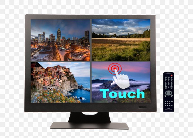 LCD Television Computer Monitors Touchscreen Capacitive Sensing Display Device, PNG, 1373x983px, 19inch Rack, Lcd Television, Advertising, Backlight, Capacitive Sensing Download Free