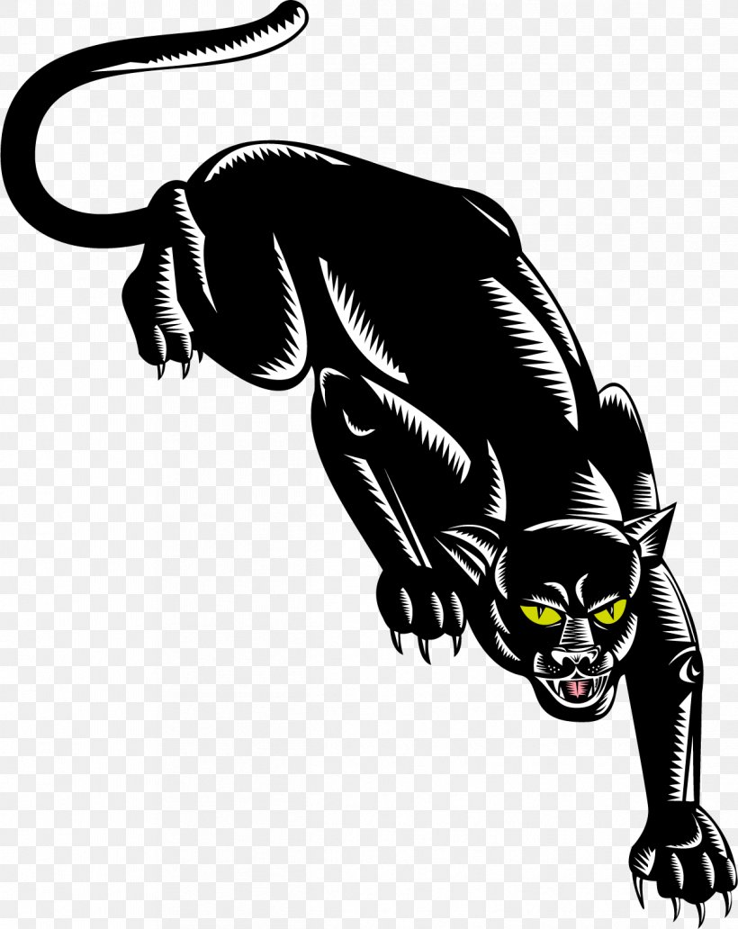 Vector Painted Leopard, PNG, 1213x1528px, Black Panther, Big Cat, Black And White, Carnivoran, Cartoon Download Free
