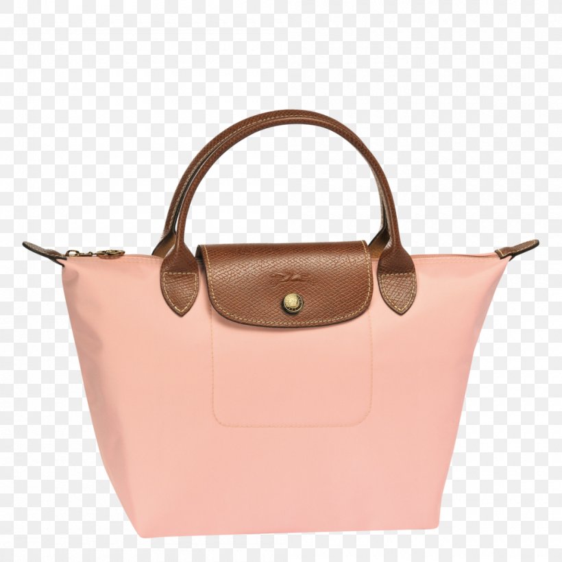 Longchamp Pliage Handbag Beige, PNG, 1000x1000px, Longchamp, Bag, Beige, Brand, Brown Download Free
