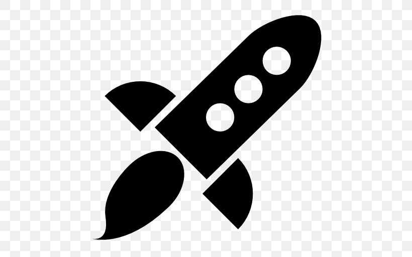 Rocket Launch Spacecraft, PNG, 512x512px, Rocket, Black, Black And White, Landing, Monochrome Download Free