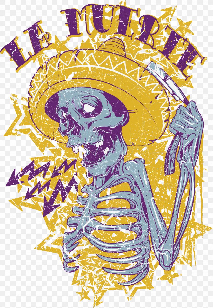 T-shirt Calavera Death Stock Photography Day Of The Dead, PNG, 2378x3437px, Tshirt, Art, Calavera, Costume Design, Day Of The Dead Download Free