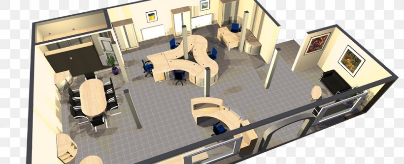 3D Floor Plan Office, PNG, 982x400px, 3d Floor Plan, Architectural Plan, Architecture, Building, Floor Download Free