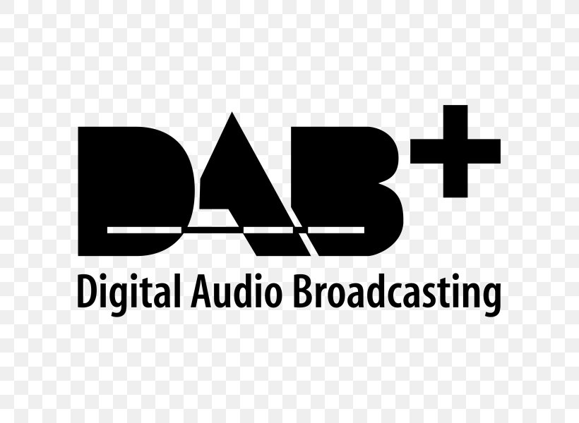 Digital Audio Broadcasting Radio Receiver Tuner FM Broadcasting, PNG, 600x600px, Digital Audio Broadcasting, Area, Black, Black And White, Brand Download Free