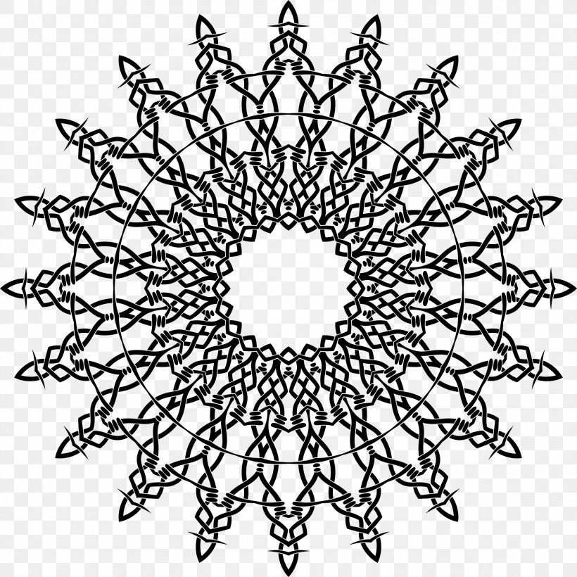 Royalty-free Stock Photography, PNG, 2330x2330px, Royaltyfree, Area, Art, Black And White, Doily Download Free