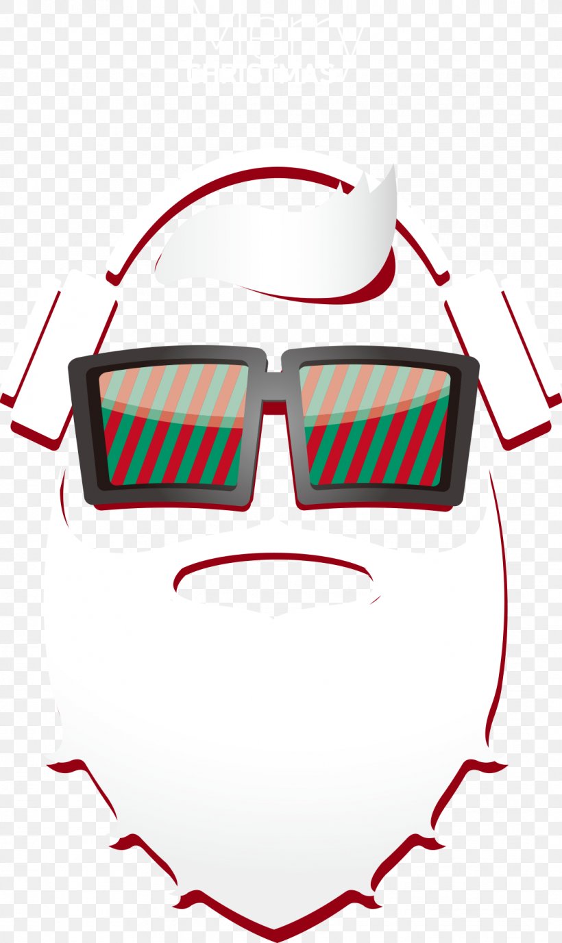 Santa Claus Goggles Glasses Reindeer Clip Art, PNG, 1087x1826px, Santa Claus, Brand, Christmas, Eyewear, Fashion Accessory Download Free