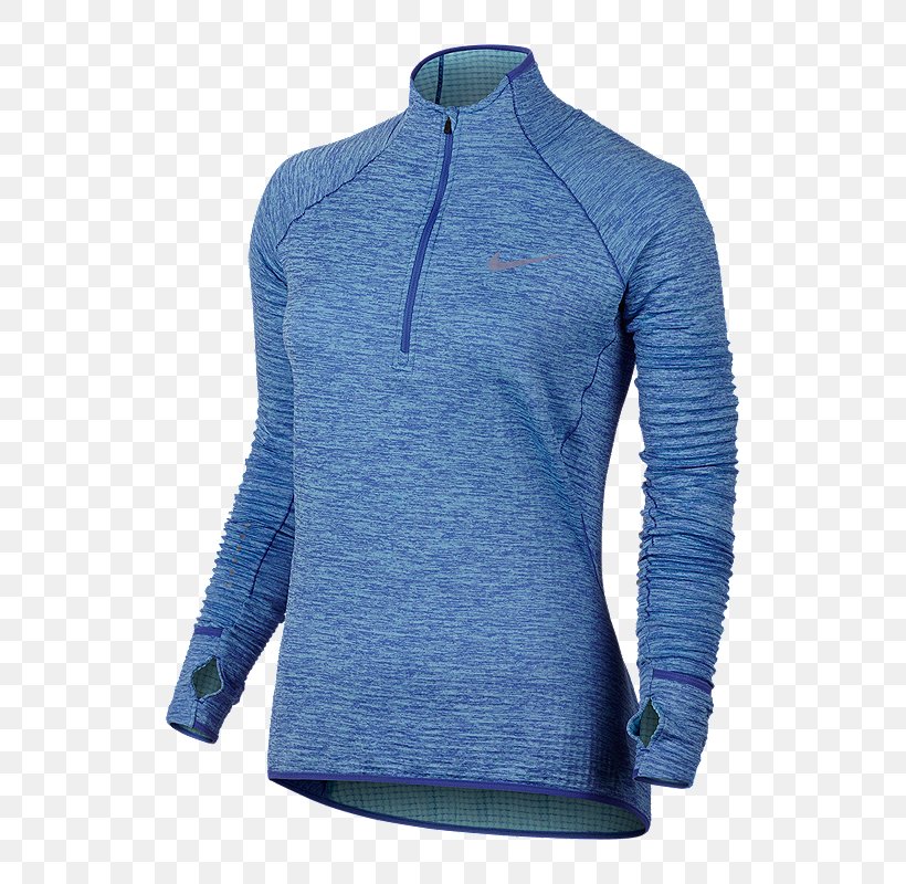 Sleeve T-shirt Hoodie Clothing Nike, PNG, 800x800px, Sleeve, Active Shirt, Blue, Clothing, Cobalt Blue Download Free