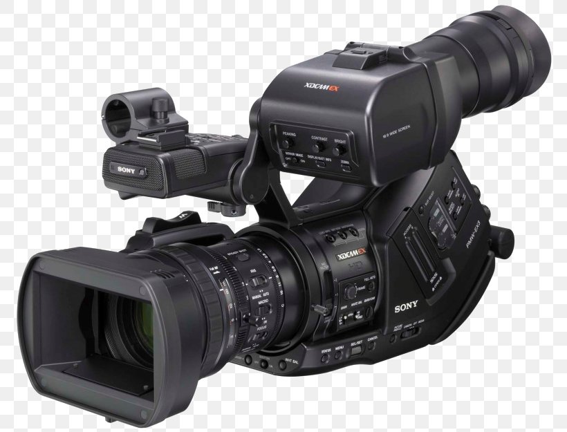 Sony XDCAM EX PMW-EX3 Video Cameras High-definition Video, PNG, 800x625px, Camera, Camcorder, Camera Accessory, Camera Lens, Cameras Optics Download Free