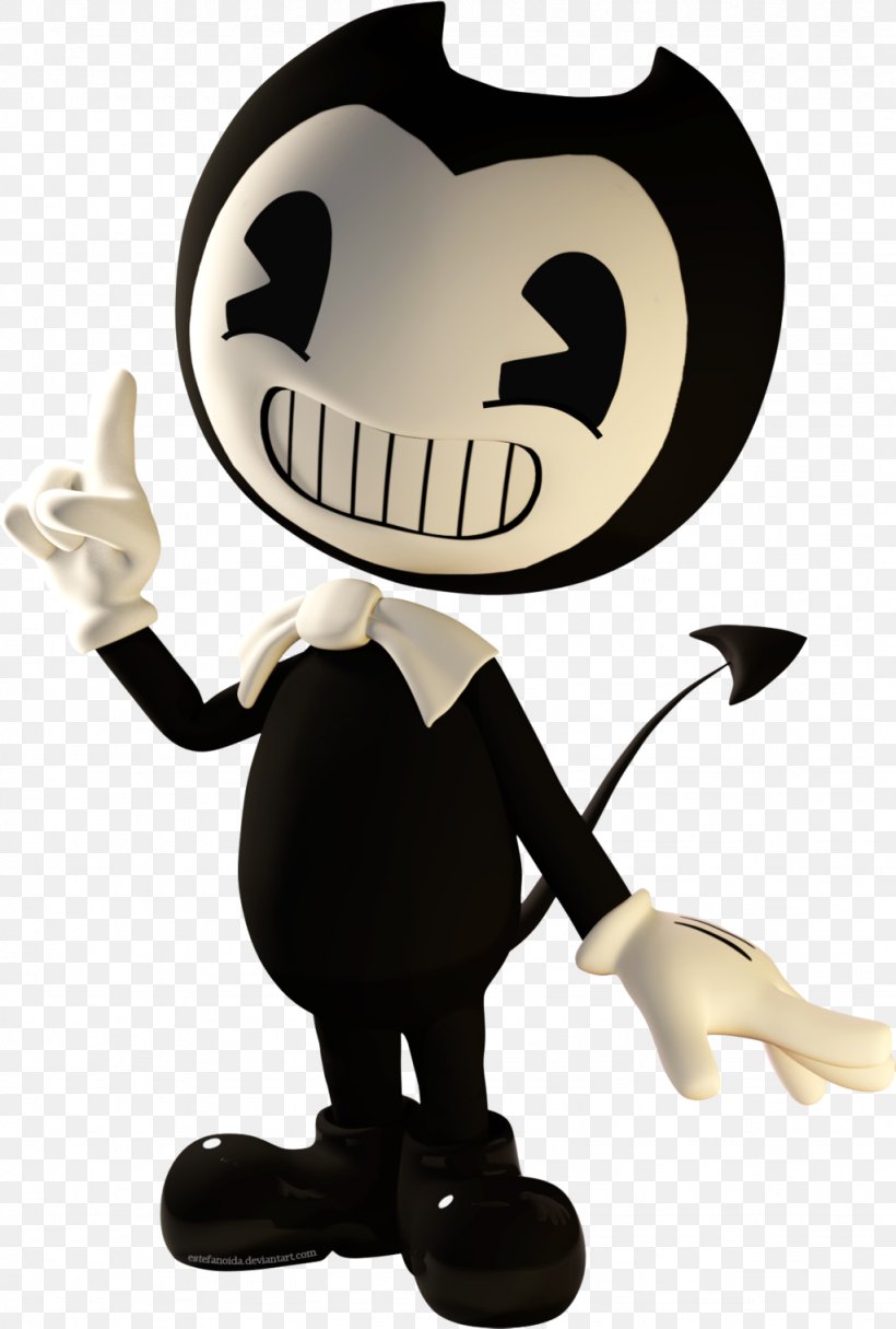 Bendy And The Ink Machine Cuphead Video Game Drawing, PNG, 1024x1518px, 3d Computer Graphics, 3d Modeling, Bendy And The Ink Machine, Animation, Character Download Free