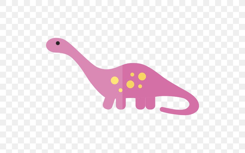 Diplodocus Dinosaur Tyrannosaurus, PNG, 512x512px, Diplodocus, Animal, Dinosaur, Extinction, Flat Design Download Free