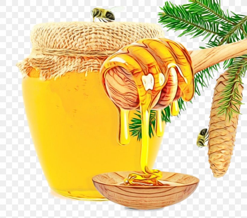 Food Honey Plant Drink Ingredient, PNG, 1000x885px, Watercolor, Drink, Food, Honey, Ingredient Download Free
