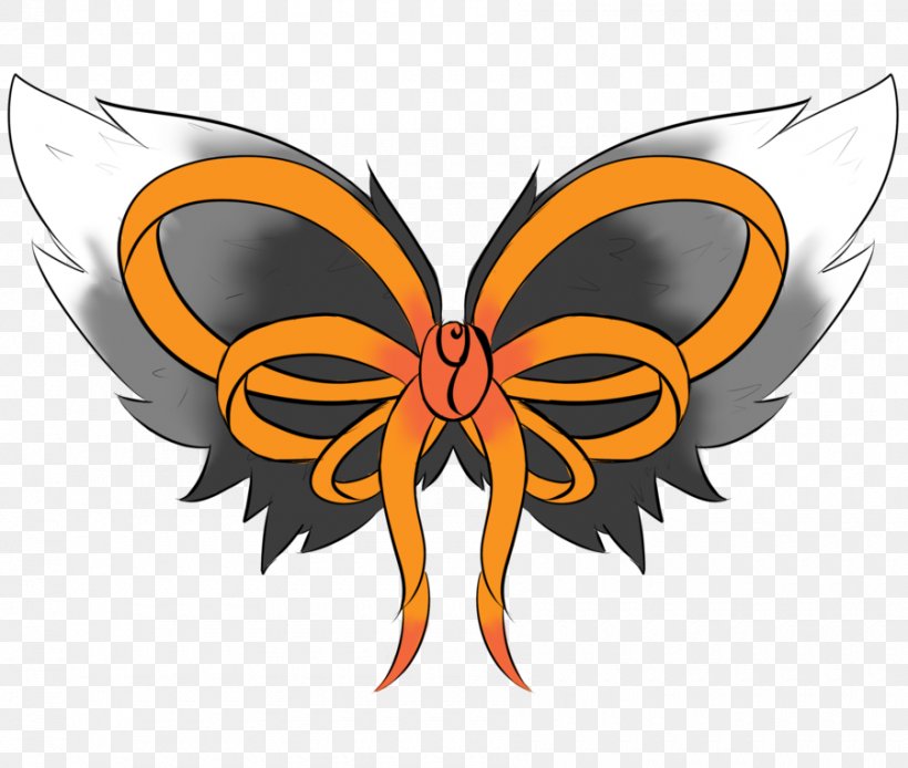 Orange Ribbon Multiple Sclerosis T-shirt Awareness Ribbon, PNG, 900x762px, Orange Ribbon, Arthropod, Awareness Ribbon, Bluza, Brush Footed Butterfly Download Free