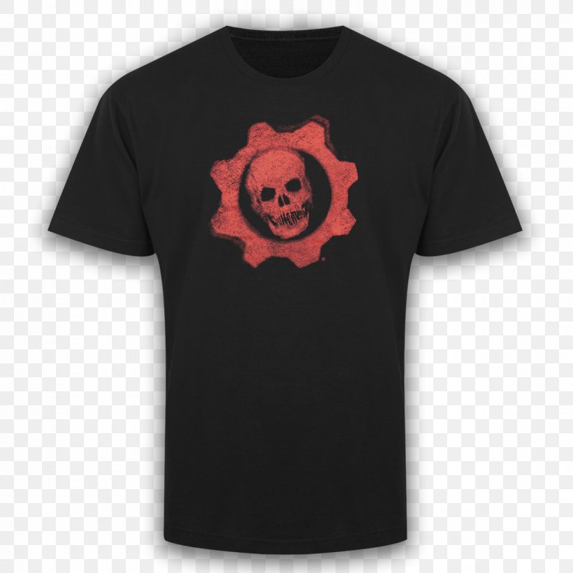 Gears Of War 2 Double R Diner T-shirt Gears Of War 3 Gears Of War 4, PNG, 1200x1200px, Gears Of War 2, Black, Clothing, Double R Diner, Gears Of War Download Free