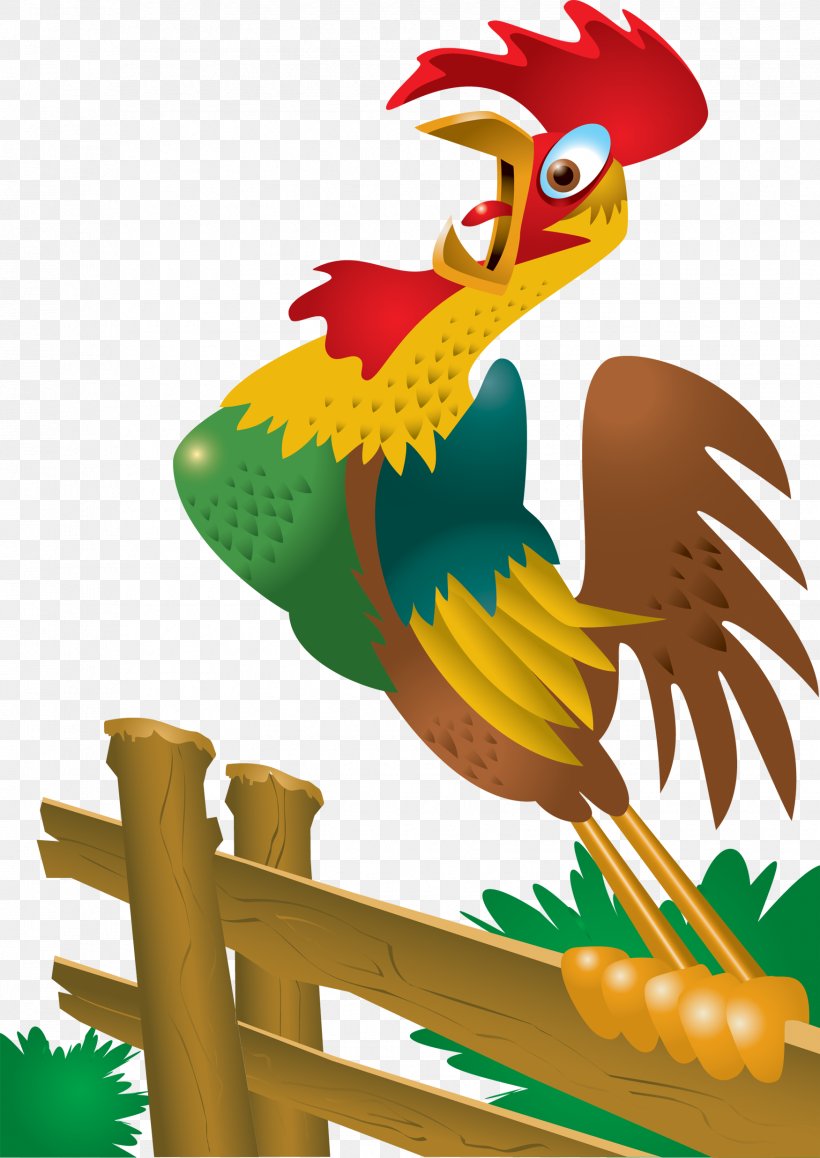 Rooster Chicken Clip Art, PNG, 1750x2473px, Rooster, Art, Beak, Bird, Cartoon Download Free