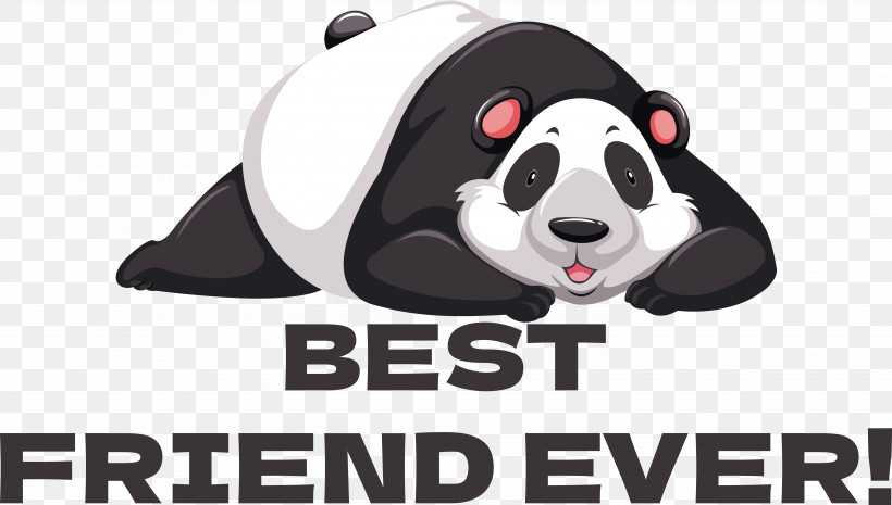 Giant Panda Bears Logo Font Snout, PNG, 5719x3244px, Giant Panda, Bears, Cartoon, Logo, Snout Download Free