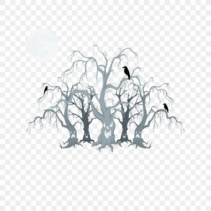 Halloween, PNG, 2000x2000px, Halloween, Biology, Black And White, Drawing, M02csf Download Free