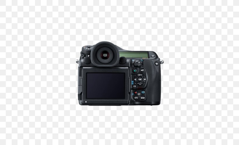 Pentax 645Z Medium Format DSLR Camera Body Digital SLR, PNG, 500x500px, Pentax, Active Pixel Sensor, Camera, Camera Accessory, Camera Lens Download Free