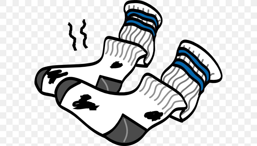 Sock Shoe Clip Art, PNG, 600x468px, Sock, Area, Art, Artwork, Black And White Download Free