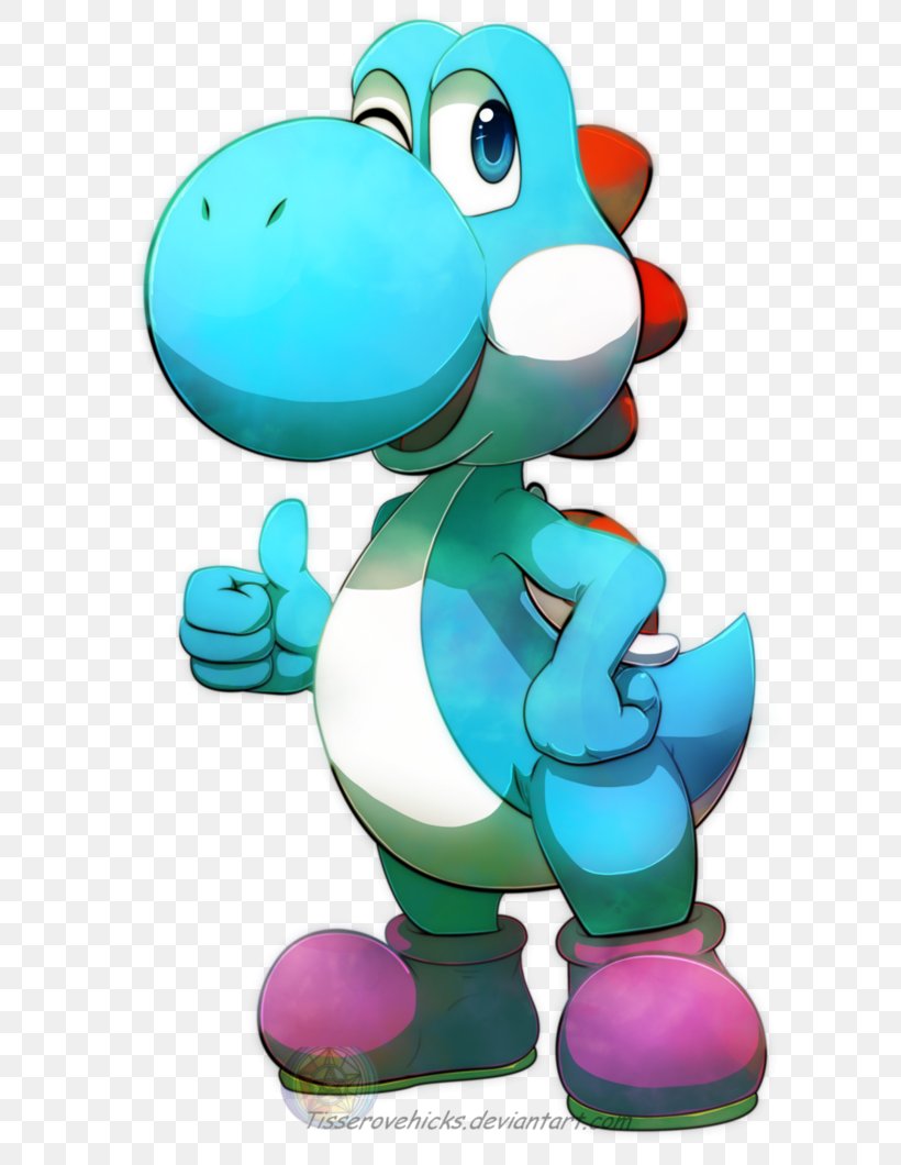 Yoshi Toad Super Mario World Mario Bros. Drawing, PNG, 754x1060px, Yoshi, Blue, Character, Cyan, Drawing Download Free