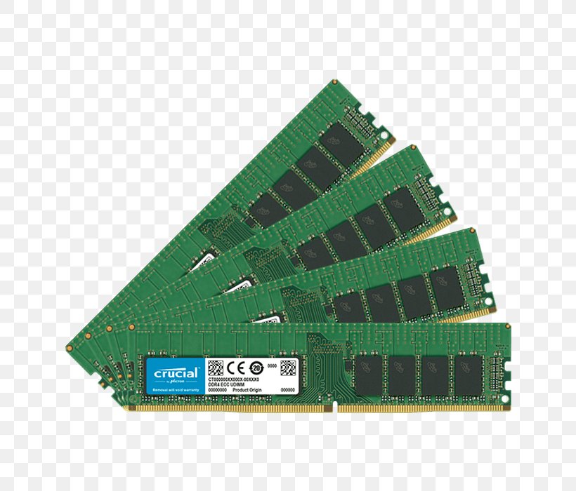DDR4 SDRAM ECC Memory DIMM Registered Memory, PNG, 700x700px, Ram, Cas Latency, Computer Component, Computer Data Storage, Cpu Download Free