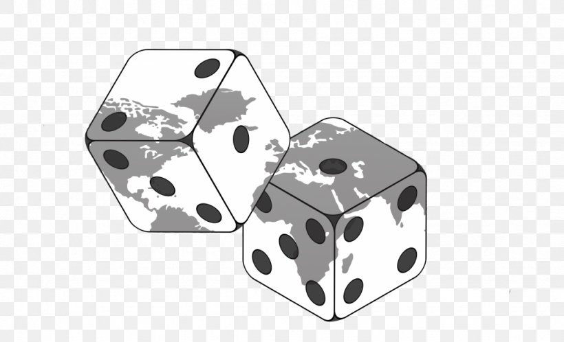 Dice Game World Map Product Design, PNG, 1024x623px, Dice, Black And White, Dice Game, Game, Games Download Free