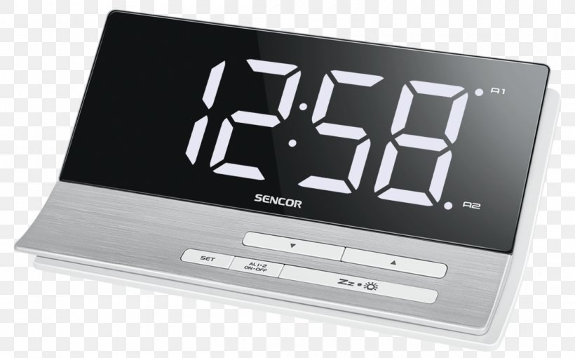 Alarm Clocks Sencor Table Display Device, PNG, 1100x685px, Alarm Clocks, Alarm Clock, Clock, Display Device, Electronics Download Free