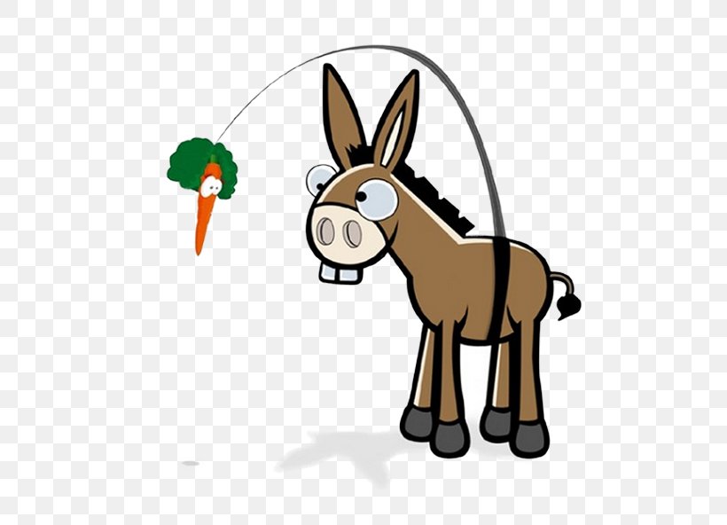 Carrot And Stick Donkey Mule Motivation, PNG, 751x592px, Carrot And Stick, Bank, Camel Like Mammal, Carrot, Cartoon Download Free