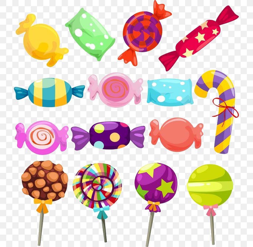 Lollipop Gummi Candy Candy Cane Clip Art, PNG, 740x800px, Chewing Gum, Balloon, Candy, Candy Cane, Chocolate Bar Download Free