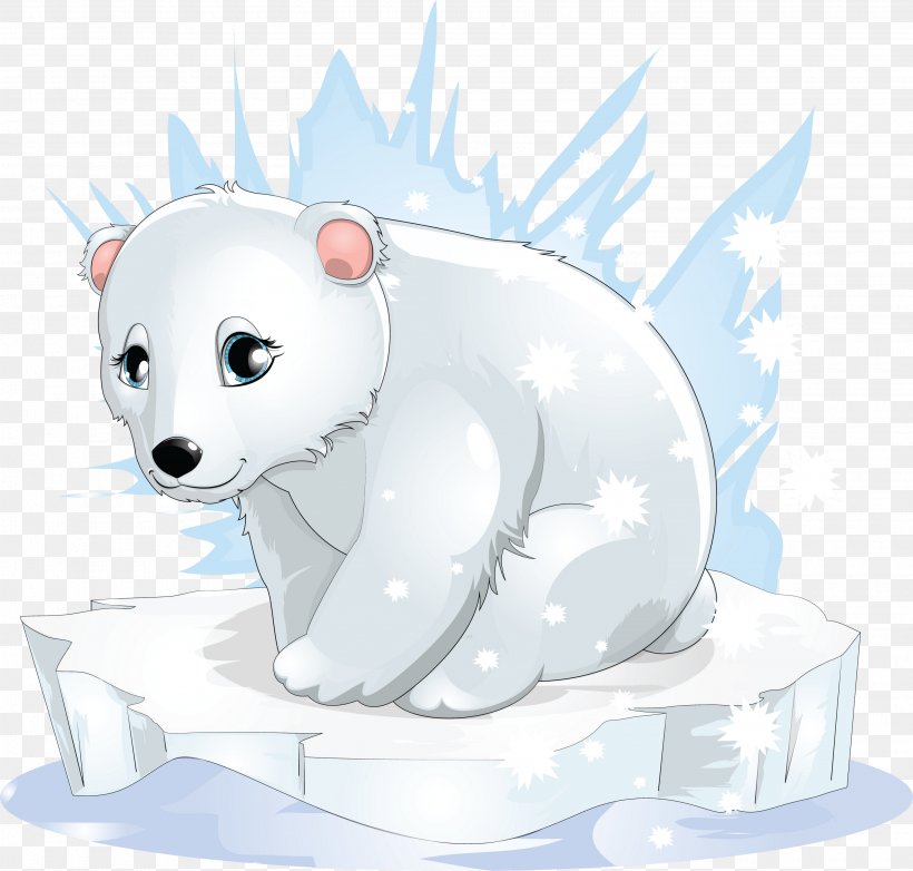 Polar Bear Cartoon Clip Art, PNG, 2900x2766px, Watercolor, Cartoon, Flower, Frame, Heart Download Free