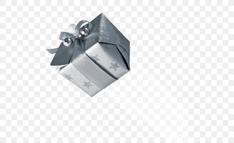Silver Gift Ribbon, PNG, 500x500px, Silver, Box, Brand, Decorative Box, Designer Download Free