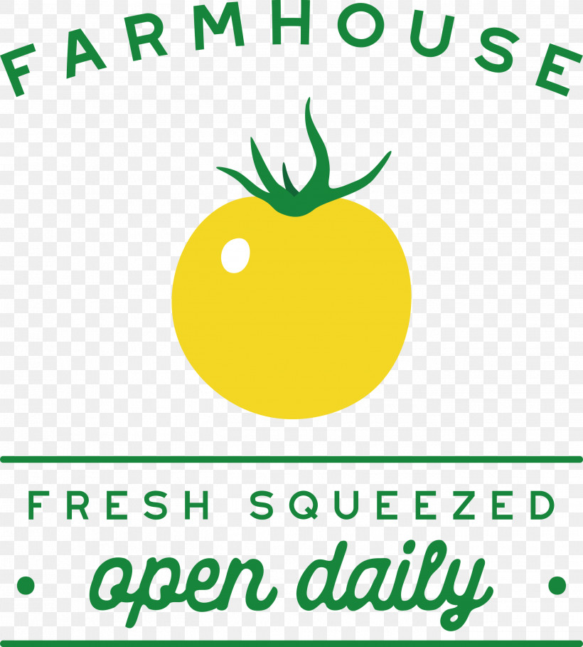 Farmhouse Fresh Squeezed Open Daily, PNG, 2704x2999px, Farmhouse, Biology, Fresh Squeezed, Fruit, Geometry Download Free