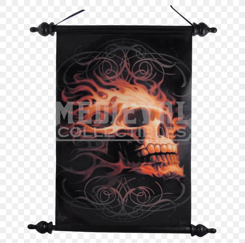 Skull Fire Artist Painting, PNG, 813x813px, Skull, Advertising, Art, Artist, Bone Download Free