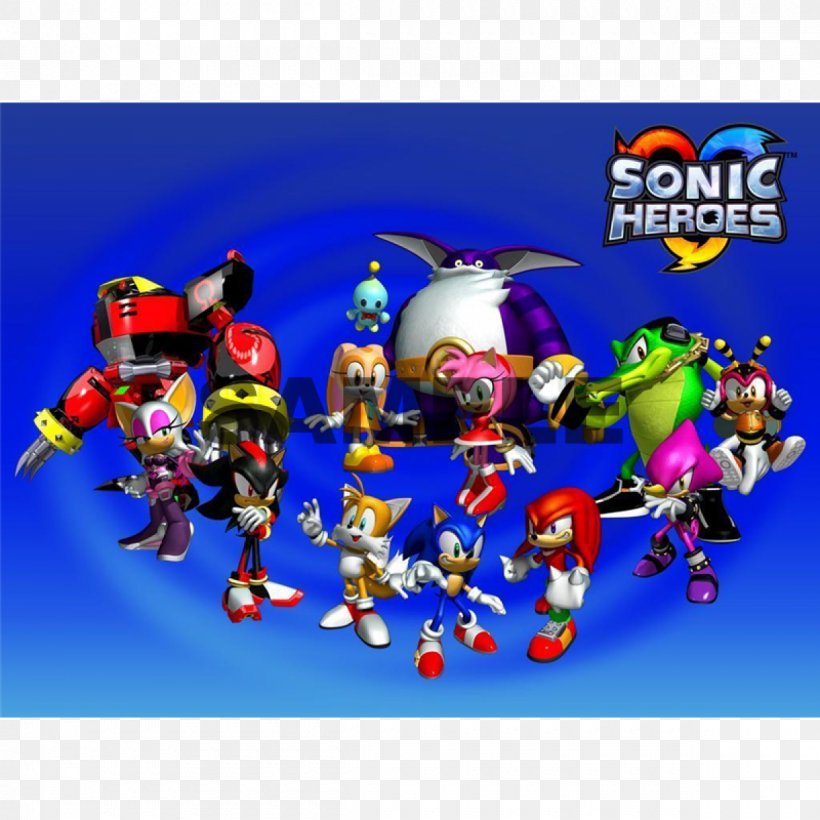 Sonic Heroes Sonic Chaos Sonic The Hedgehog Sonic Riders: Zero Gravity Mario & Sonic At The Olympic Games, PNG, 1200x1200px, Sonic Heroes, Action Figure, E123 Omega, Fictional Character, Figurine Download Free