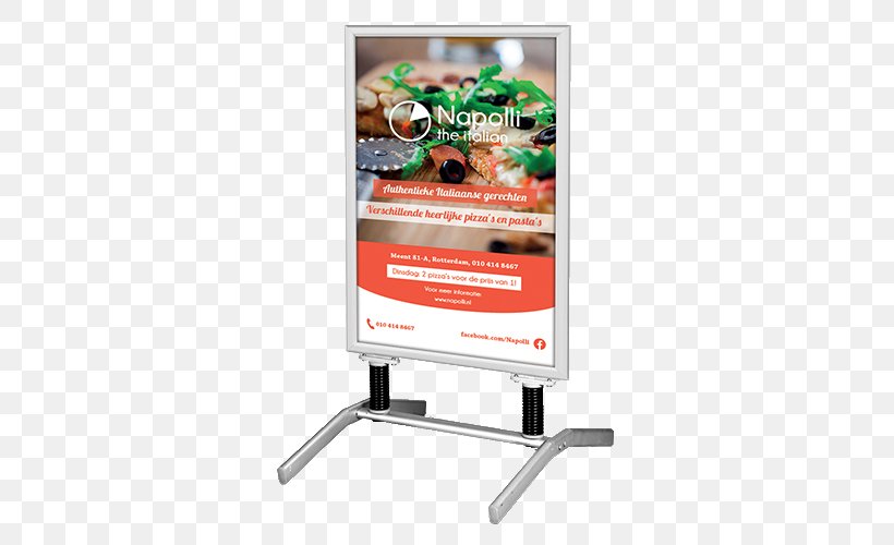 Sandwich Board Advertising Poster Sidewalk Printing, PNG, 500x500px, Sandwich Board, Advertising, Banner, Display Advertising, Display Device Download Free