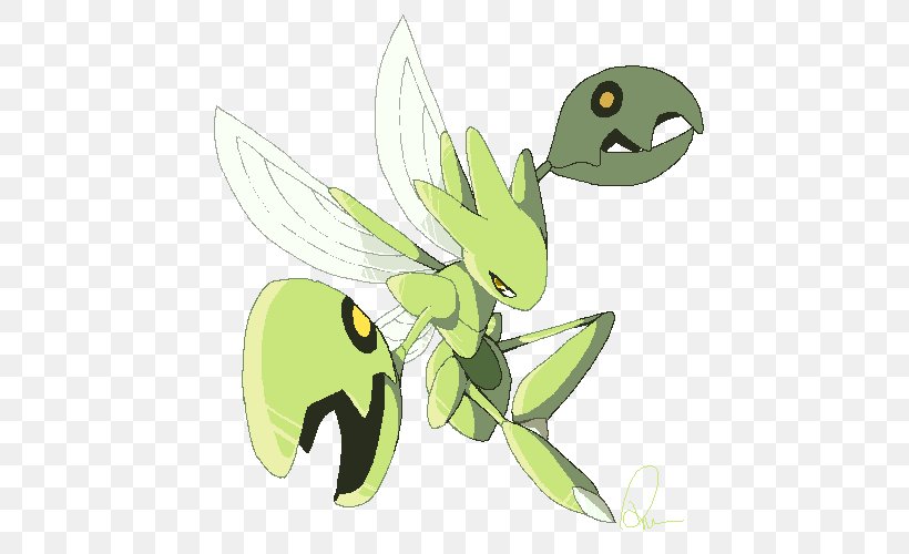Pokémon X And Y Scizor Pokémon Gold And Silver Scyther, PNG, 500x500px, Scizor, Cartoon, Drawing, Fictional Character, Flower Download Free