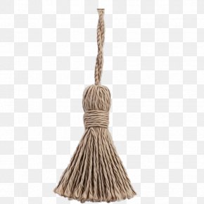 Rope Broom - Wood Background PNG