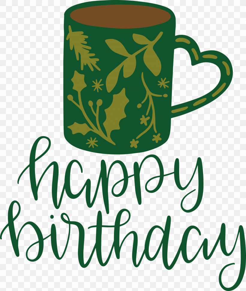 Birthday Happy Birthday, PNG, 2535x3000px, Birthday, Coffee, Coffee Cup, Happy Birthday, Leaf Download Free