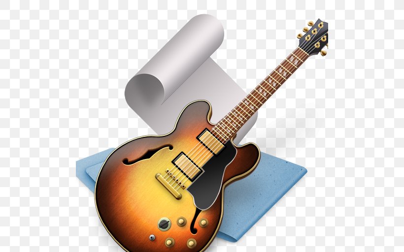 GarageBand Apple, PNG, 512x512px, Garageband, Acoustic Electric Guitar, Acoustic Guitar, Apple, Bass Guitar Download Free